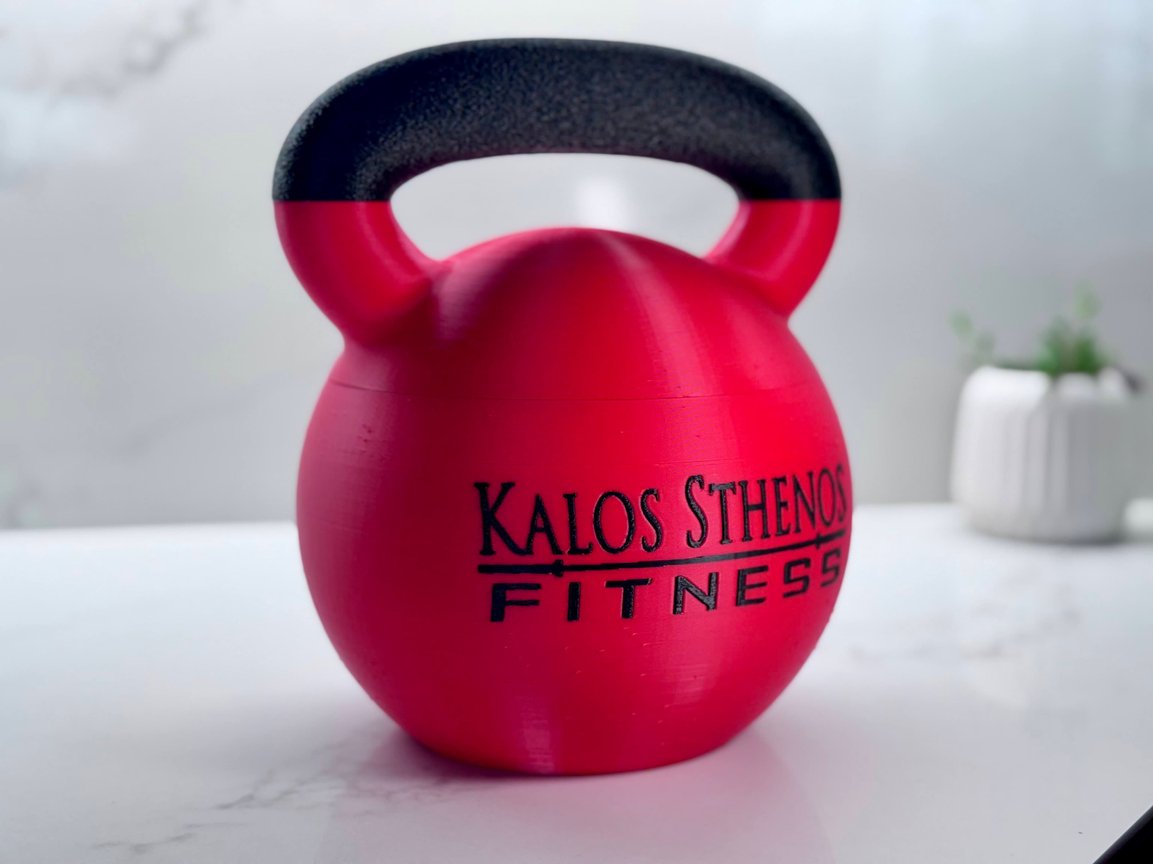 Branded Kettlebell Container