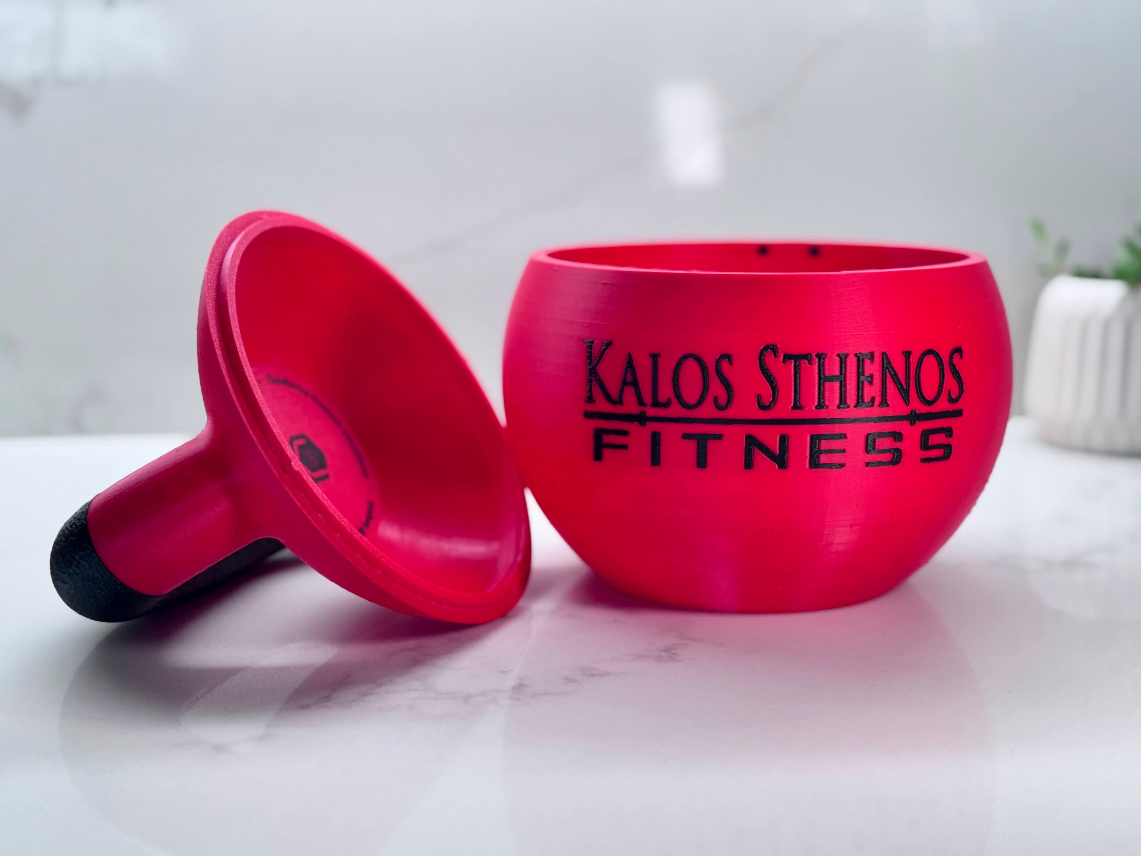 Branded Kettlebell Container